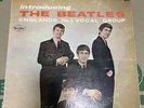 Introducing The Beatles LP SR 1062 VJLP 1062 Stereo Black Label Vee Jay Records