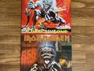 Iron Maiden ‎– A Real Live One & A Real Dead One Vinyl Record Lot