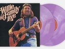 NEW Willie Nelson and Family Live VMP 2LP Plum Galaxy Vinyl 180g AAA Anniversary