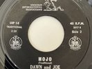 * DAWN & JOE Mojo/On The Eve Of Distruction UNKNOWN GARAGE ROCK Private 45 Hear