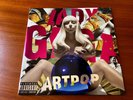 LADY GAGA ARTPOP ART POP - 2x VINYL LP - FIRST PRESS w FOIL COVER + R KELLY - NM