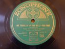the rhythmic eight zonophone 78 rpm 5434 we toddled up the hill / hes a good man
