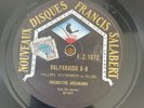 78 RPM Orchestre ARCADIANS- Valparaiso 6 8-Singing in the rain SALABERT F Z 1072