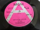 THE SHAME : DON'T GO 'WAY LITTLE GIRL B/W DREAMS DON'T BOTHER ME  **DEMO COPY**