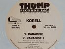 KORELL - Paradise I & II / Let me be the one Color Vinyl Stevie B MIA FREESTYLE