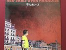 Fischer Z - Red Skies Over Paradise - Vinyl LP - Cover mit John Watts Autogramm