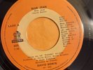 DAVID BOWIE   BLUE JEAN / DANCING WITH THE BIG BOYS   Rare Orig. Guatemala 45