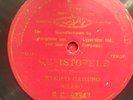 10” RED G&T ENRICO CARUSO – MEFISTOFELE (52347)