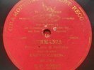 RARE 10” RED G&T FLUSH LABEL ENRICO CARUSO – GERMANIA (52378) CREATOR RECORD