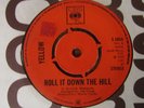 YELLOW - ROLL IT DOWN THE HILL   LIVING A LIE 1970 *RARE CBS RUBBLE PROG/PSYCH*