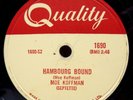 MOE KOFFMAN 78 RPM Record Swingin Shepherd Blues Hambourg Bound 1958 Jazz Sax