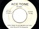 JACKIE BERNARD & THE KINGSTONIANS - I DON'T WANT TO GO ON WITH OUT YOU