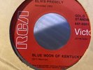 Elvis Presley 447-0601 Misspelled Presely Thats All Right RED Label 45 VG+ 1970