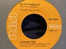 Elvis Presley Let Me Be Your Teddy Bear /Loving You 447-0620 45 Very Rare Orange