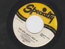 ROCKABILLY  R&B 45 -LITTLE RICHARD -THE GIRL CANT HELP IT- HEAR - 1956 SPECIALTY