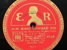 H.M. KING EDWARD VIII ABDICATION SPEECH IN FULL ON RARE 1936 ‘CARLTON HOUSE’ 78