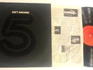 5  Five Fifth  by Soft Machine Lp embossed prog jazz rock Ex
