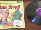 1973 TESTED VINYL LP 33RPM: DISNEYLAND 3810 ROBIN HOOD RECORD & BOOK MUSIC/STORY