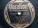 htf LIL JOHNSON prewar Blues PRESS MY BUTTON Get Em From Peanut Man on Vocalion