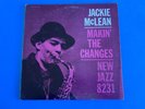 Jackie McLean Makin' the Changes 1960 New Jazz 8231 NEAR MINT vinyl RVG dead wax