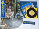 Iron Maiden Somewhere In Time Promo Vinyl LP Complete W / obi sticker S33-1003