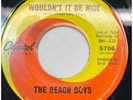 The Beach Boys Wouldn't It Be Nice / God Only Knows 45 Surf Rock Pop Capitol 570