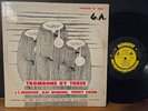 JJ Johnson Kai Winding Bennie Green ‎– Trombone By Three 1956 Prestige Mono NYC