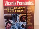 Vicente Fernandez “Los 15 Grandes Éxitos”Vinyl LP Album Récord 1980 CBS TELEDISC