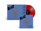 HOLLY JOHNSON BLAST LIMITED RED VINYL ALBUM SIGNED PRINT frankie goes hollywood