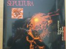 SEPULTURA ‎Beneath The Remains 2-LP ORANGE/YELLOW VINYL Expanded Deluxe SEALED