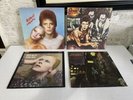 4 David Bowie LPS, 1970's , Hunky Dory , Ziggy Stardust ,Pinups , Diamond dog