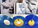 SET OF 3 LE BLUE VINYL BUNDLE HTF 1986 AUSSIE LP + RSD + 7” MADONNA TRUE BLUE