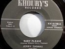 HEAR IT 50's Rockabilly 45 rpm record Jerry Thomas 