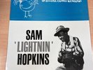 SAM LIGHTNIN HOPKINS - THE ROOSTER CROWED IN ENGLAND-UK 77 RECORDS LP-77 LA 12-1