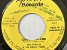 KEN CHARLES _ Afro Island Jazz Funk _  SCARBOROUGH FAIR 45 Trinidad 7