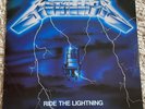 METALLICA: Ride The Lightning Vinyl LP 33 RPM 1984 Roadrunner RR 9848 SELTEN