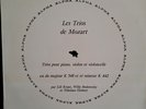 KRAUS - BOSKOWSKY - HUBNER / MOZART trios K 548 & K 442 / ALPHA DB 98