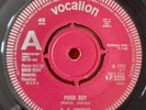 TWO O.V Wright Vocalion Demos - You're Gonna Make me Cry And Poor Boy. Mint / Ex