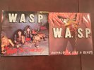 W.A.S.P. (WASP) Original 1984 LP's - I Wanna Be Somebody & Animal (12