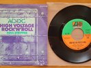 AC/DC - High Voltage / Soul Stripper 7'' Vinyl Deutsche ATLANTIC 10772 MEGA RAR