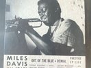MILES DAVIS 1954 Out Of The Blue / Denial Prestige EP 1361 / 45 RPM