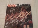 AC/DC 74 JAILBREAK AUTOGRAPHED LP RECORD WITH COA 2003 Columbia Records-E-80200