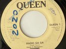 RADIO GA GA Queen RARE BARBADOS  45 I Go Crazy 7