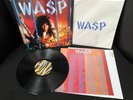 W.A.S.P. INSIDE THE ELECTRIC CIRCUS BLACK VINYL LP S33-1004 W/ 7