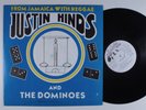JUSTIN HINDS & THE DOMINOES From Jamaica With Reggae TREASURE ISLE LP x