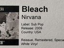 Nirvana - Bleach (2009) 20th Anniversary, Deluxe 2xLP 180g, White Vinyl