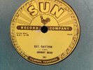 JOHNNY CASH : I Walk The Line / Get Rhythm 1956 Rockabilly SUN 241 78 rpm