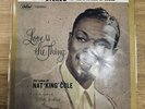 NAT KING COLE  LOVE IS THE THING DCC 180 GR AUDIOPHILE RARE LP OUT OF PRINT