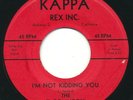 EL DOMINGOES - I'm Not Kidding You / Evening Bells -KAPPA REX- Rare Doo Wop 45