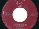 SABERS - Always Forever / Cool Cool Christmas - CAL-WEST - Doo Wop R&B 45